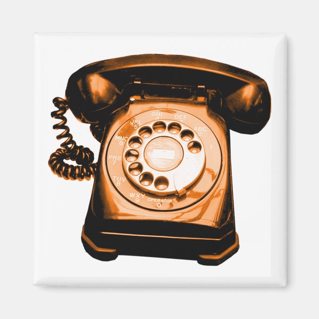 Hotline Orange Magnet (Vorne)