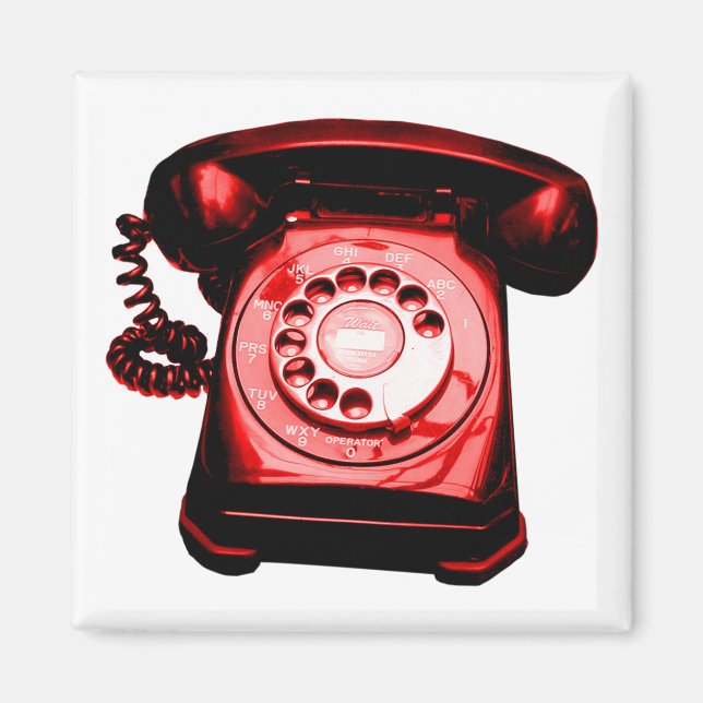 Hotline Red Magnet (Vorne)