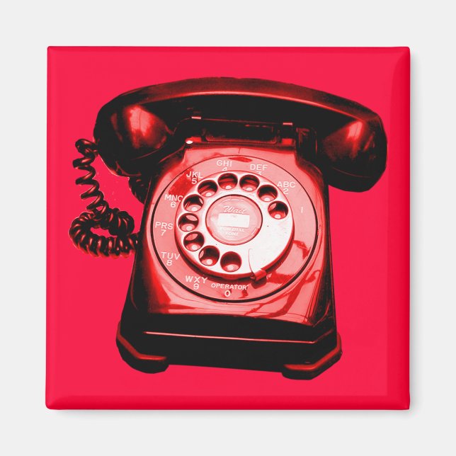 Hotline Red Magnet (Vorne)