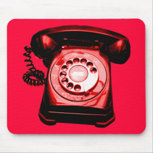 Hotline Red Mousepad