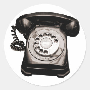 Hotline Runder Aufkleber