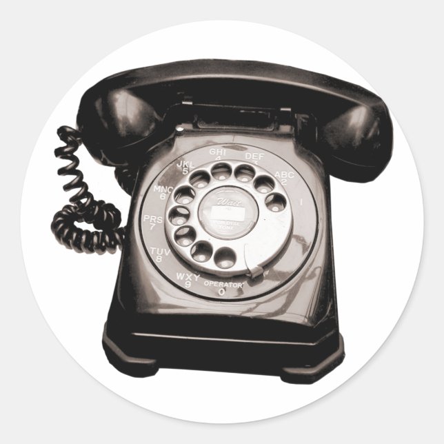 Hotline Runder Aufkleber (Vorderseite)