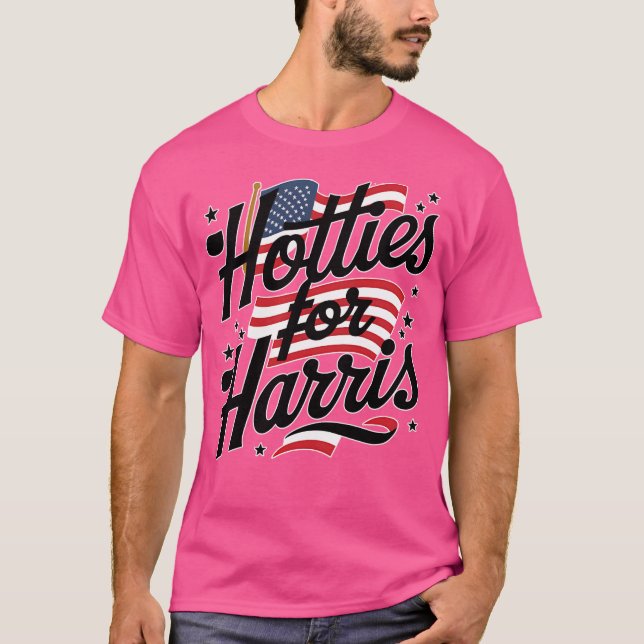 Hotlines für Harris - Für Präsident 2024 T-Shirt (Vorderseite)