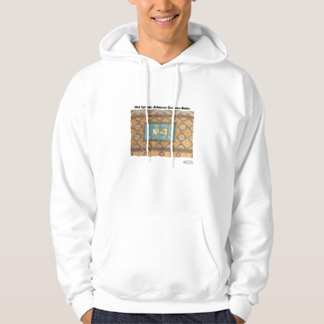 HotSprings, AR Quapaw Dome Tiles II Geschenkartike Hoodie (Vorderseite)
