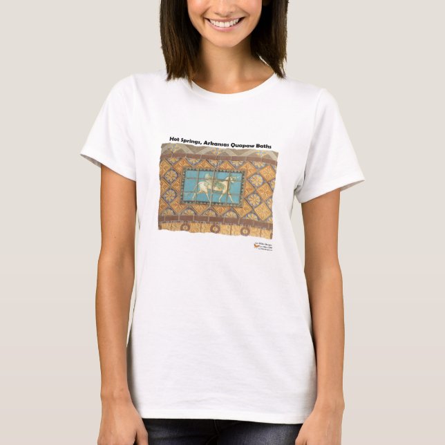 HotSprings, AR Quapaw Dome Tiles II Geschenkartike T-Shirt (Vorderseite)