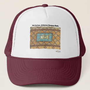 HotSprings, AR Quapaw Dome Tiles II Geschenkartike Truckerkappe