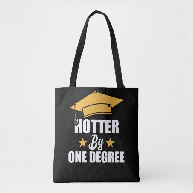 Hotter nach einem Grad an lustiger Studentin Tasche (Vorderseite)
