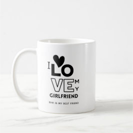 HOTTEST Girlfriend Alert! I Liebe Mein GF Award TE Kaffeetasse