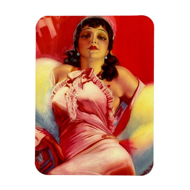 Hottie der 30er Jahre Magnet (Vertikal)