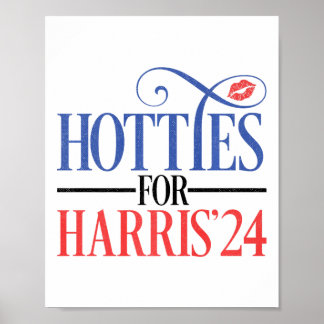 Hotties für Harris 2024 Poster