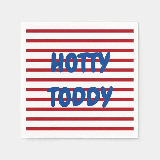 Hotty Toddy Events Serviette (Vorderseite)