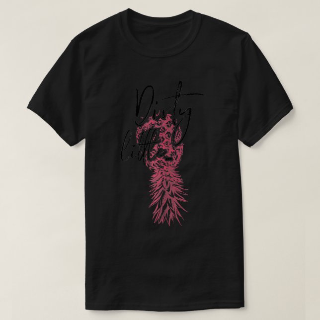 Hotwife Upside Down Ananas T-Shirt (Design vorne)
