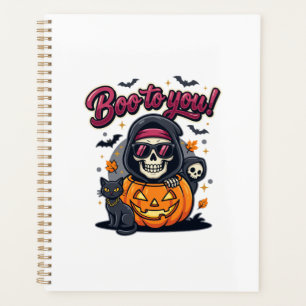 Hou à toi squelette de Halloween citrouille