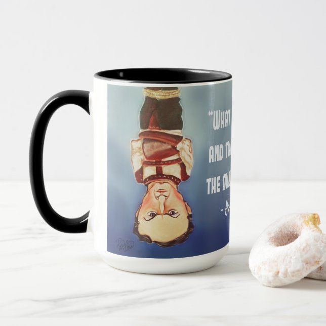 HOUDINI "ce que les yeux voient…" Tasse (Avec donut)