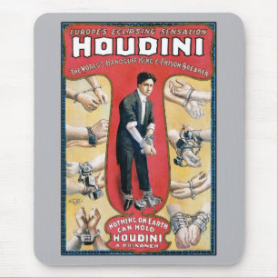Houdini Handschellen-König Mousepad