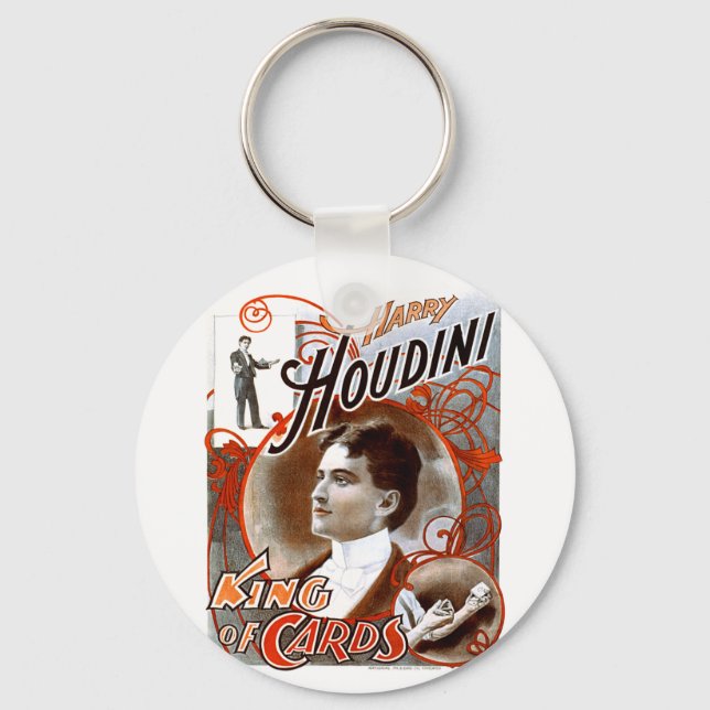 Houdini - König der Karten Schlüsselanhänger (Vorderseite)