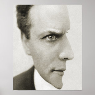 Houdini Optical Illusion Archival Print Poster
