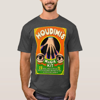 Houdinis Magic Kit 70er Retro Book T-Shirt