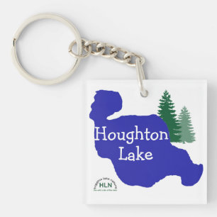 Houghton See, Michigan Schlüsselanhänger