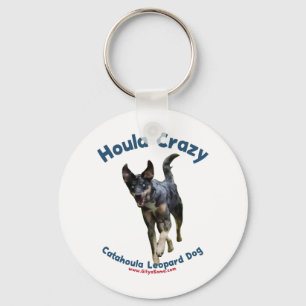 Houla Hund verrückt Schlüsselanhänger