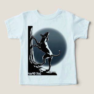 Hound Chien Baby's Creeper Bio Custom Baby Cadeau