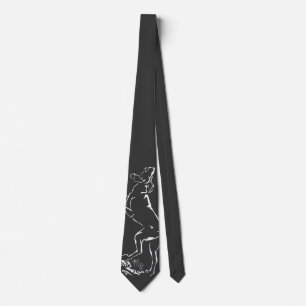 Hound Chien Cravates Stylish Chasse Chien Neckties