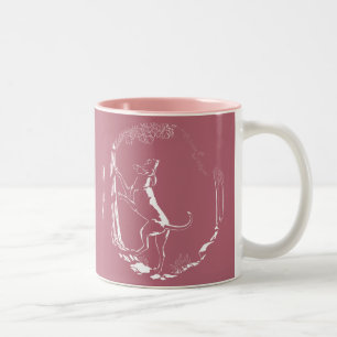Hound Chien Mug Chasse Chien Art Café Coupe