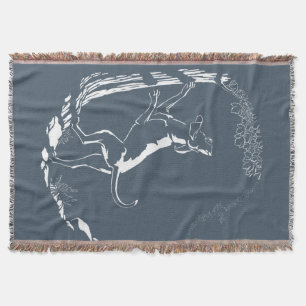 Hound Dog Decke Jagdhund Kunst Wurfdecke