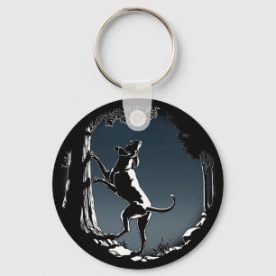 Hound Dog Key Chains Hunting Dog Lover Keychains Schlüsselanhänger