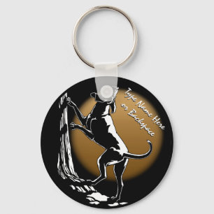Hound Dog Keychain Personalized Hunting Dog Gift Schlüsselanhänger