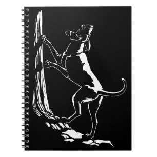 Hound Dog Notebook Dog Journal Book Notizblock