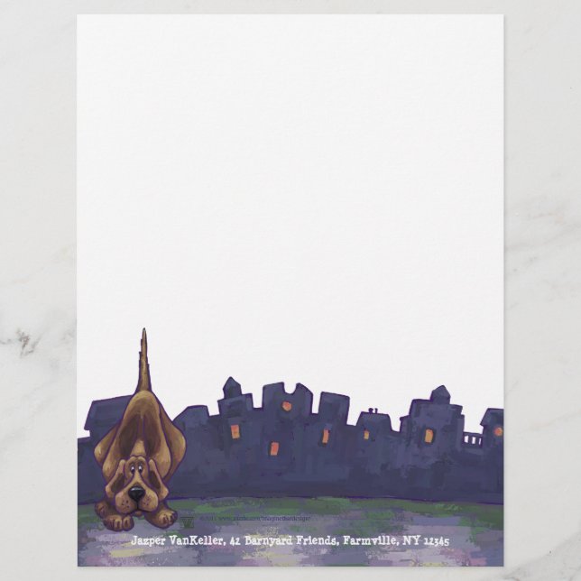 Hound Dog Stationery (Vorderseite)