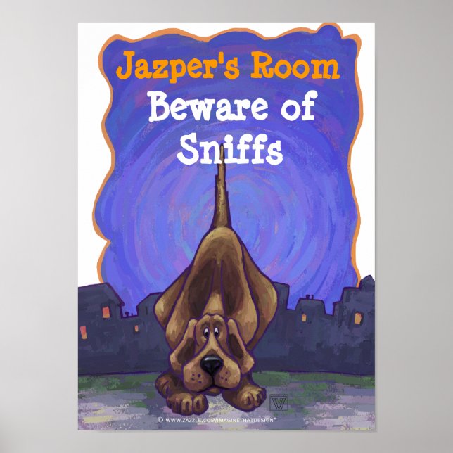 Hound Dog Stationery Poster (Vorne)