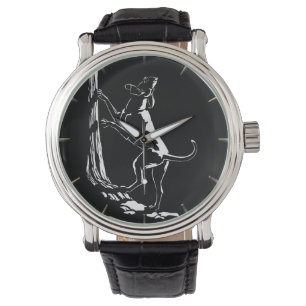 Hound Dog Watch Stilvolle Hunde Lover Armbanduhr