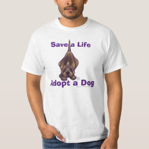 Hound Hund Rettete einen Life Adoptier T - Shirt