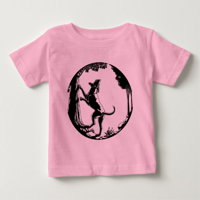 Hound Hundeshirt Baby Shirt Konferenhund Hundeshir (Vorderseite)