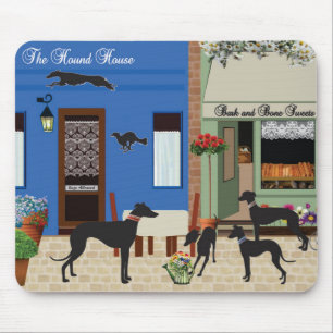Hound on the Town  Mousepad
