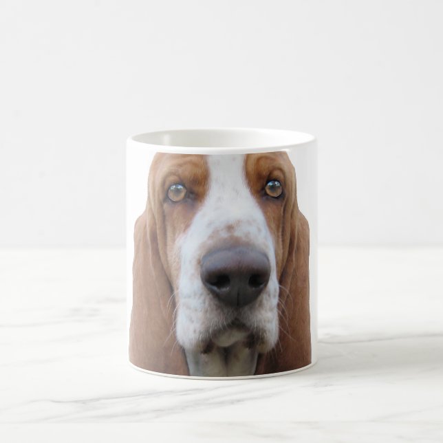 Houndie Basset Hound Kaffeetasse (Mittel)