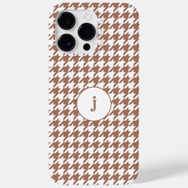 Houndstooth-Eleganz  Case-Mate iPhone 14 Pro Max Hülle (Rückseite)