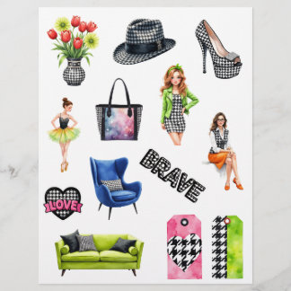 Houndstooth Mode Scrapbook Papier Ausschneideforme