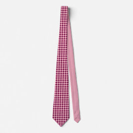 Houndstooth-shades of pink krawatte