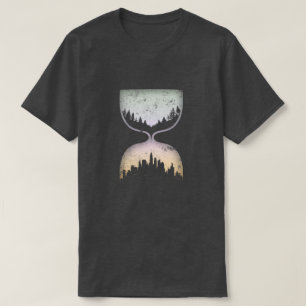 Hourglass der Zivilisation T-Shirt