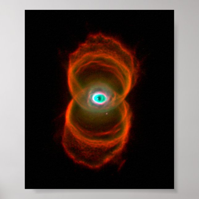 Hourglass-Nebel Weltraumastronomie Poster (Vorne)