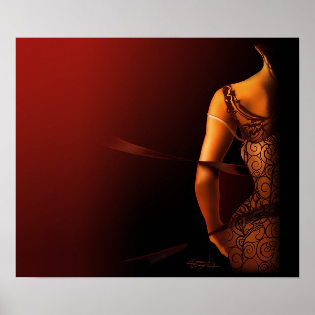 Hourglass-Poster von Cheryl Daniels Poster (Vorne)
