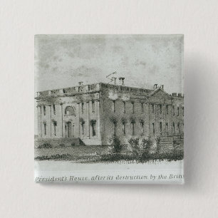 House After des Präsidenten seine Zerstörung Button