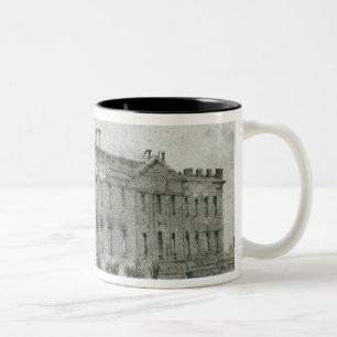 House After des Präsidenten seine Zerstörung Zweifarbige Tasse
