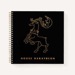 House Baratheon Icon Notizbuch