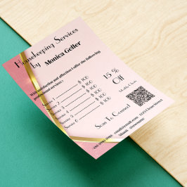 House Behaltend Haushaltspreis Rose Gold Blush Qr  Einladung