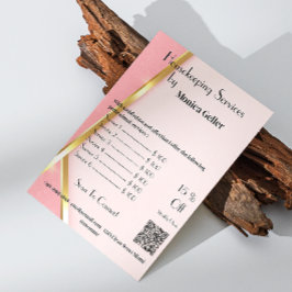 House Behaltend Haushaltspreis Rose Gold Blush Qr  Flyer