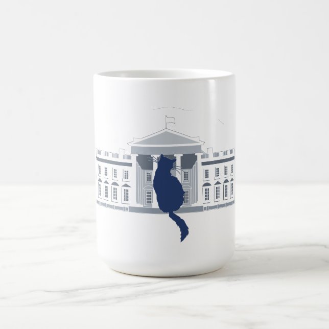 House Cat USA White House Cat Lady Kaffee Tasse (Mittel)
